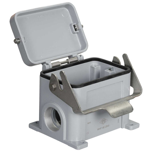 Ilme M40 x 2 Bulkhead Surface Mounting Enclosure Lever and Cover
