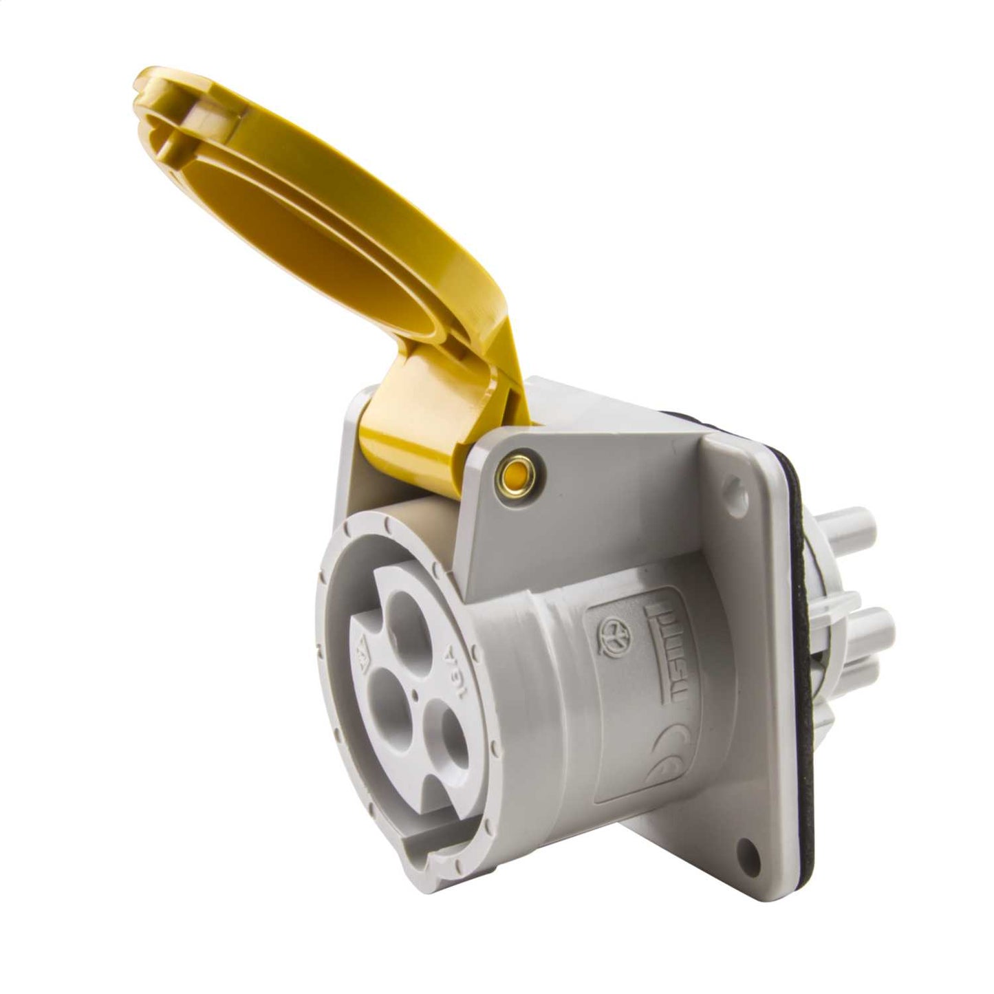 Ilme 16A 2P+E 110V Panel Mounted Socket IP44