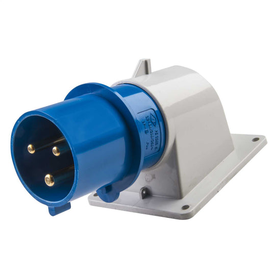 Ilme 32A 2P+E 230V Panel Mounted Appliance Inlet IP44