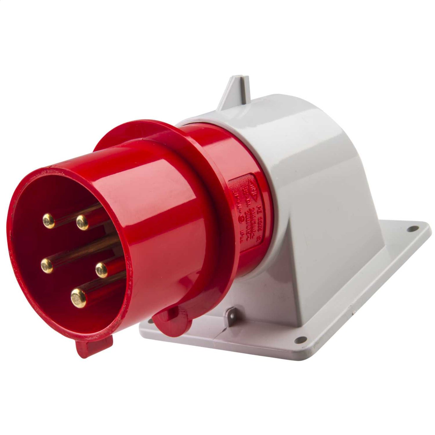 Ilme 32A 3P+N+E 415V Panel Mounted Appliance Inlet IP44