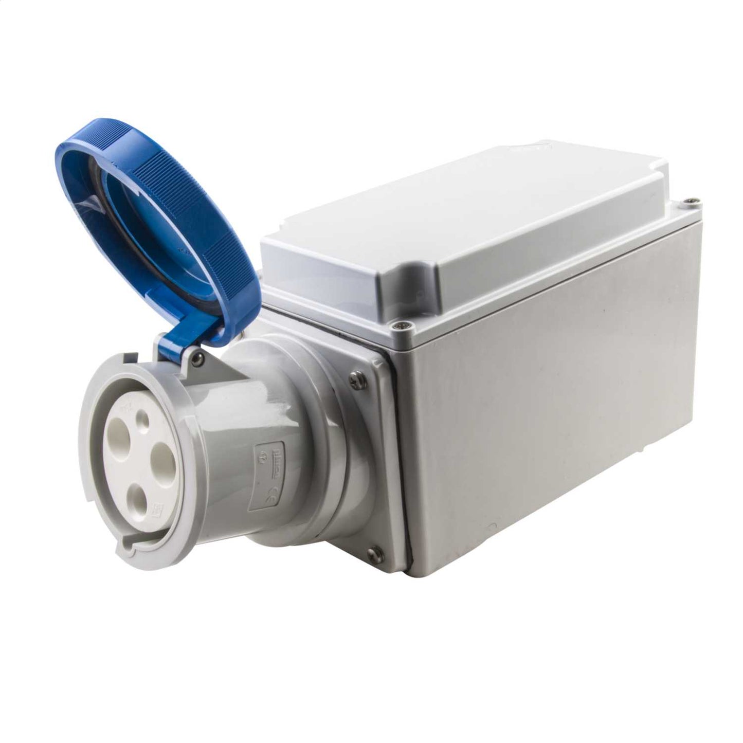 Ilme 125A 2P+E 230V Wall Mounted Socket IP67