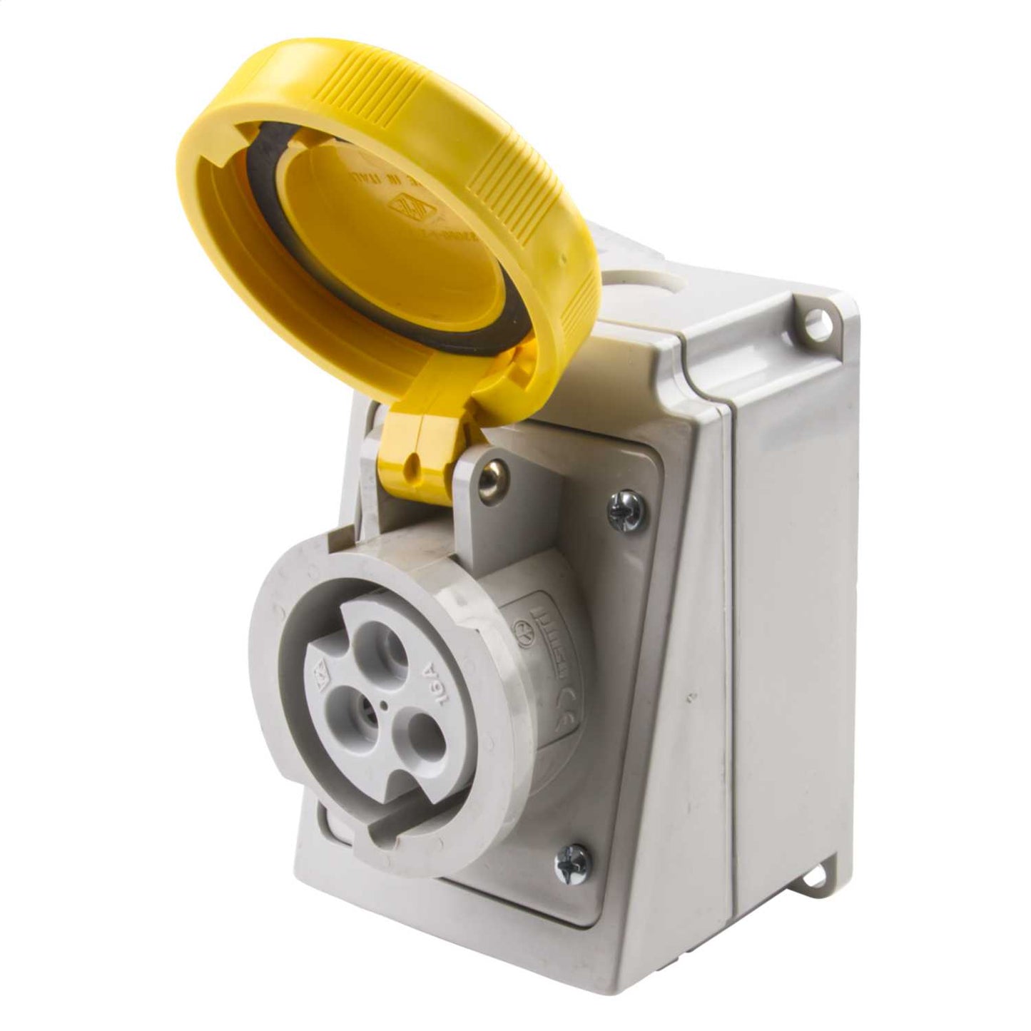 Ilme 16A 2P+E 110V Wall Mounted Socket IP67