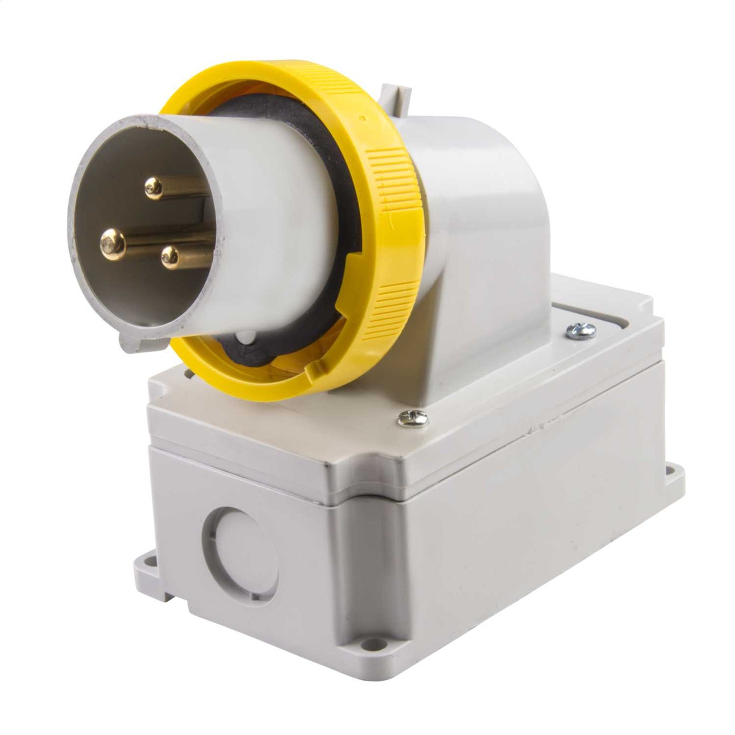 Ilme 16A 2P+E 110V Wall Mounted Appliance Inlet IP67