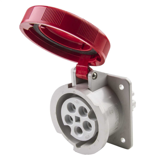 Ilme 16A 3P+N+E 415V Panel Mounted Socket IP67