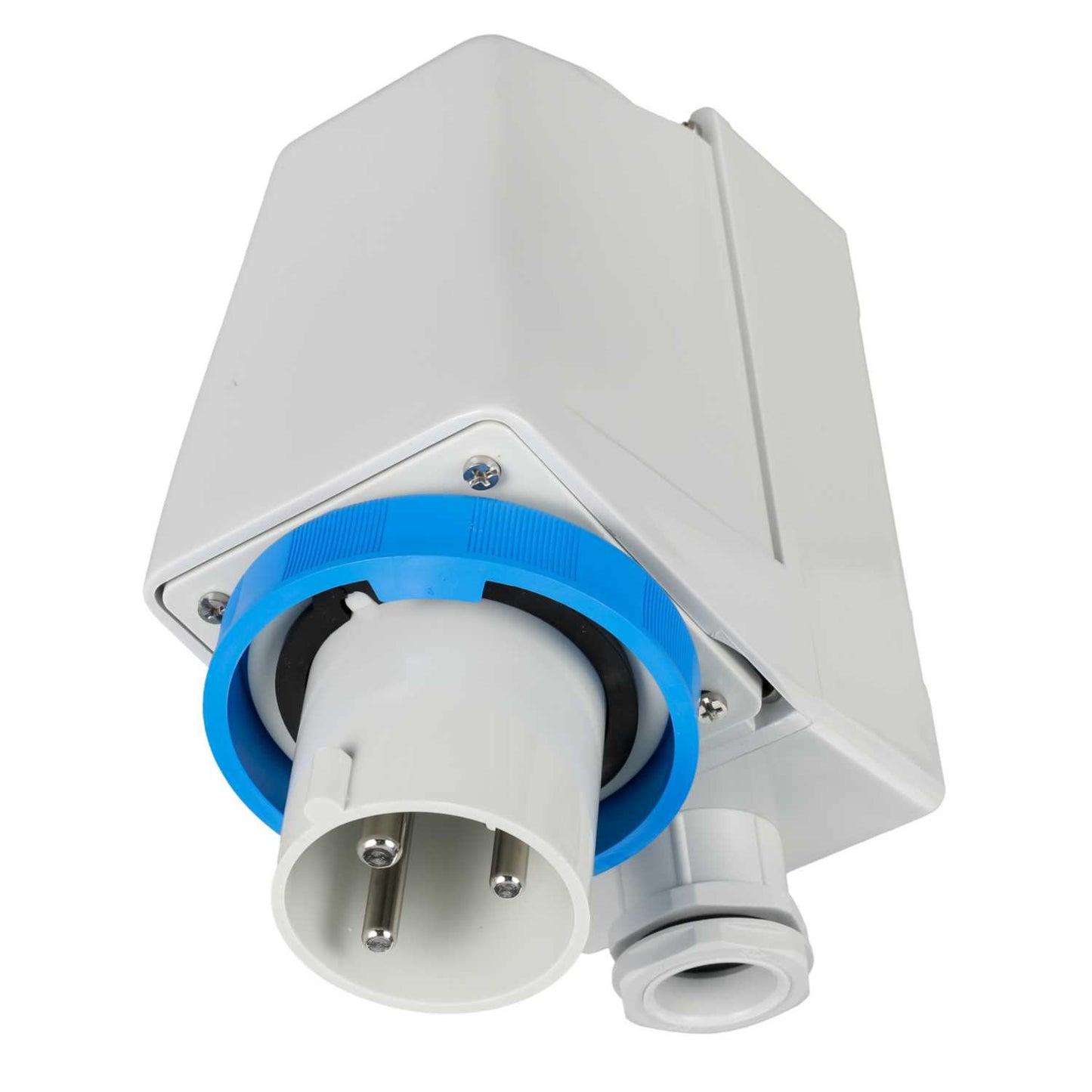 Ilme 63A 2P+E 230V Wall Mounted Appliance Inlet IP67