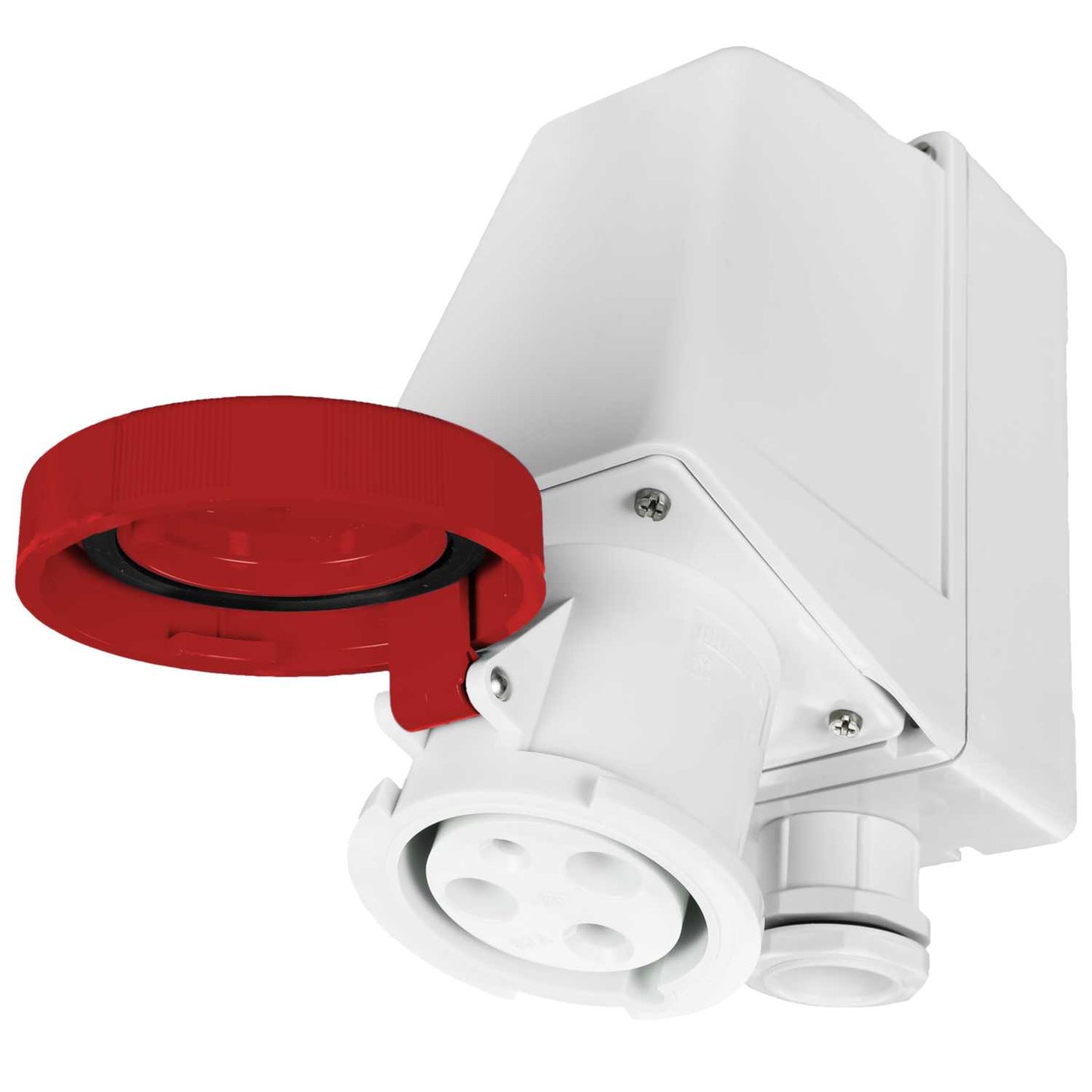 Ilme 63A 3P+N+E 415V Wall Mounted Socket IP67