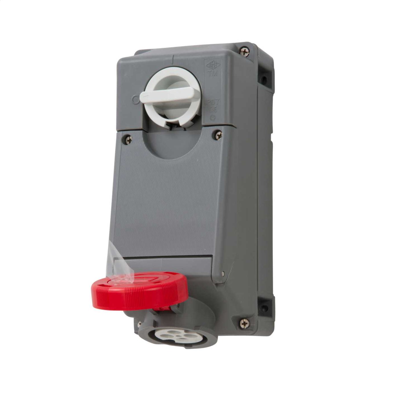 Ilme 16A 3P+E 415V Interlocked Switched Socket IP67