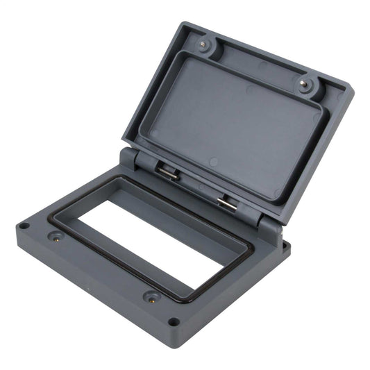 Ilme Cover with Hinged Tilting Door for Double Box