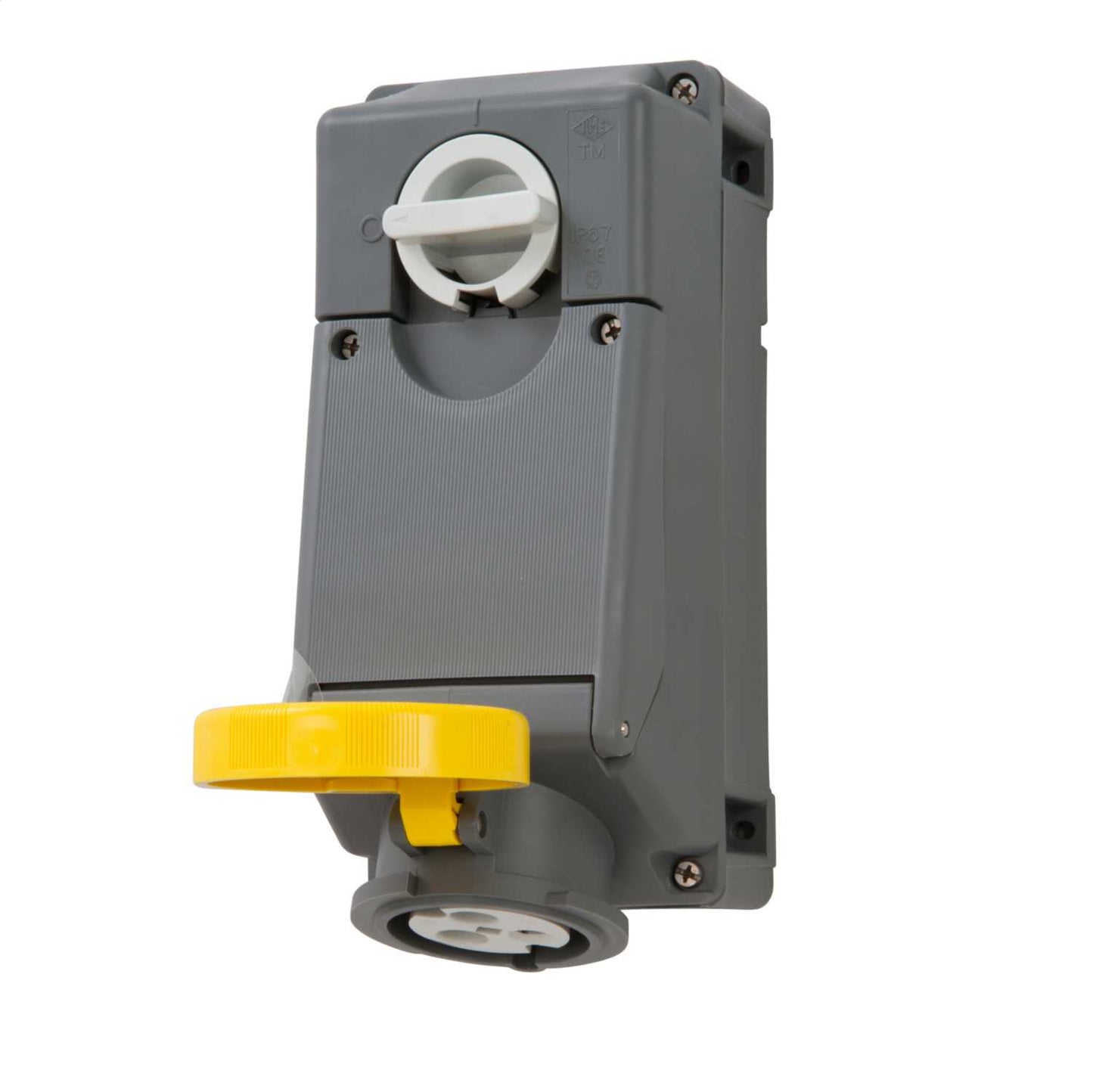 Ilme 32A 2P+E 110V Compact Interlocked Switched Socket IP67