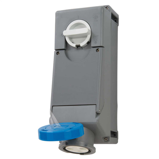 Ilme 63A 2P+E 230V Interlocked Switched Socket IP67