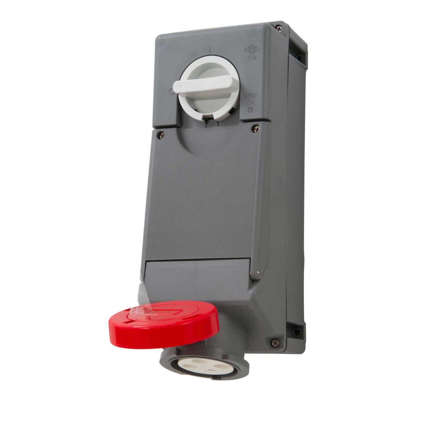 Ilme 63A 3P+E 415V Interlocked Switched Socket IP67