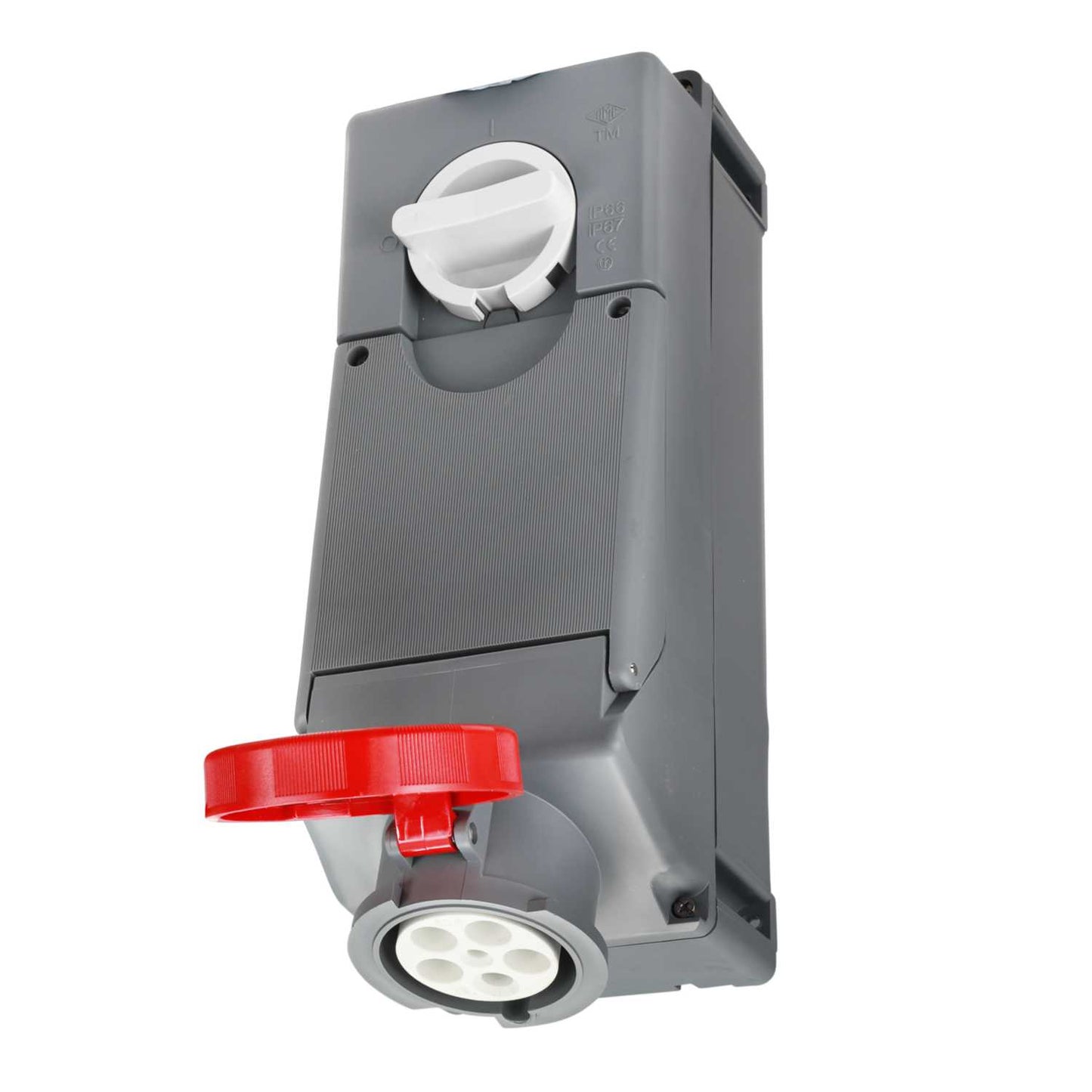 Ilme 63A 3P+N+E 415V Interlocked Switched Socket IP67