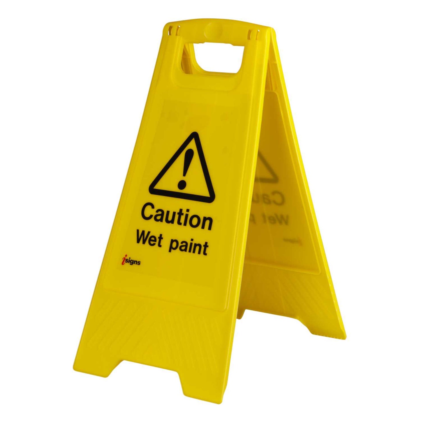 'Caution Wet Paint' Free Standing Floor Sign