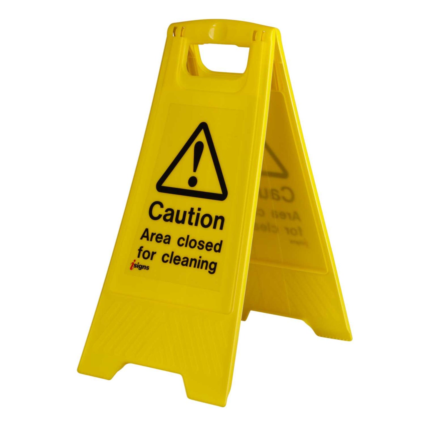 'Caution Area Closed for Cleaning' Free Standing Floor Sign