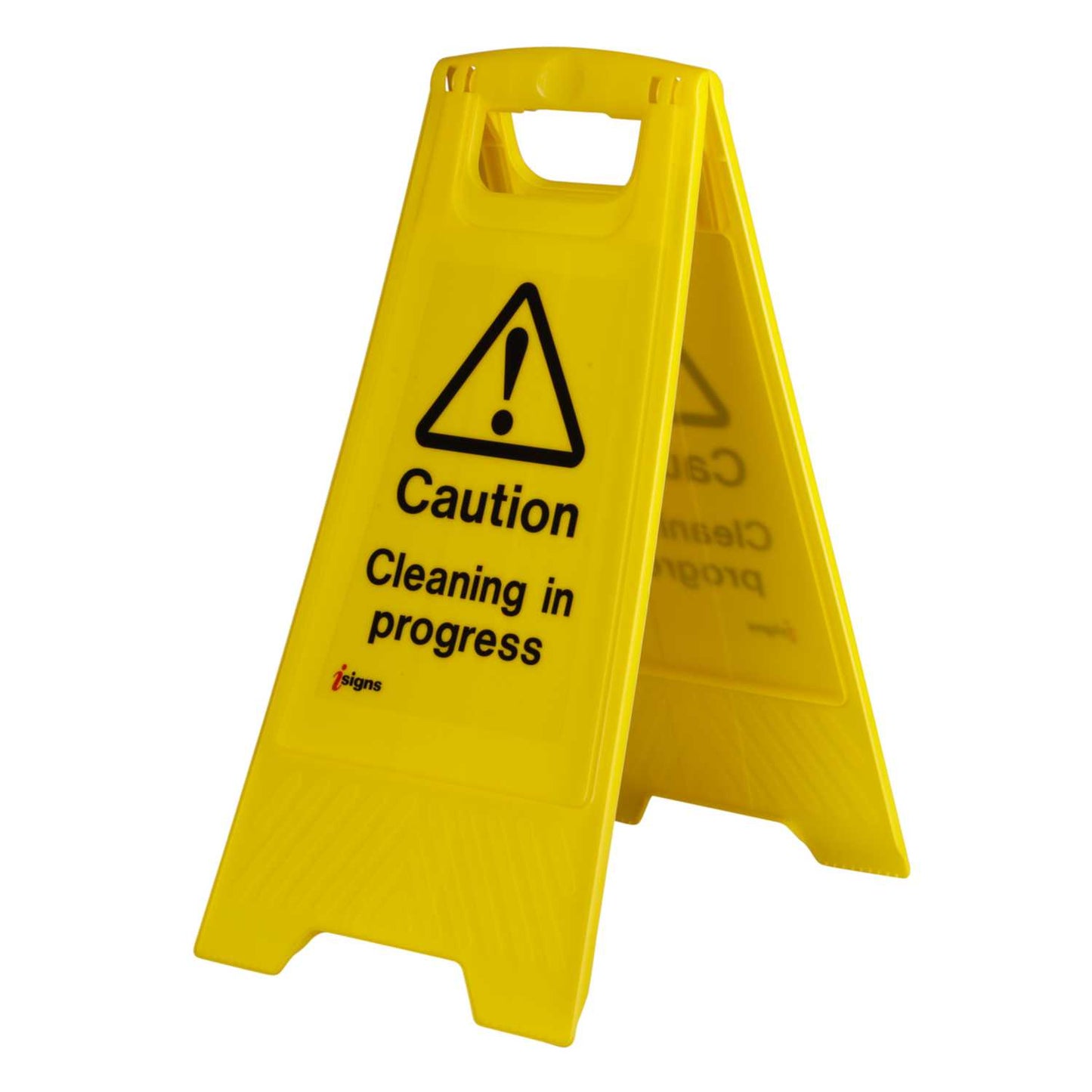 'Caution Cleaning in Progress' Free Standing Floor Sign
