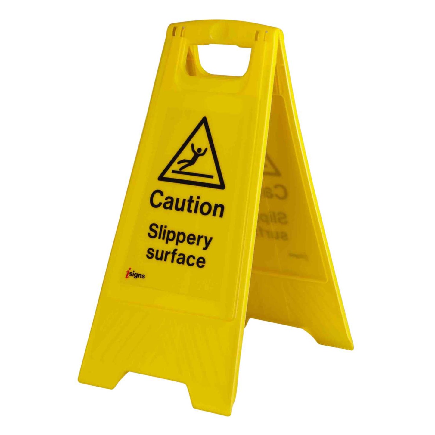'Caution Slippery Surface' Free Standing Floor Sign