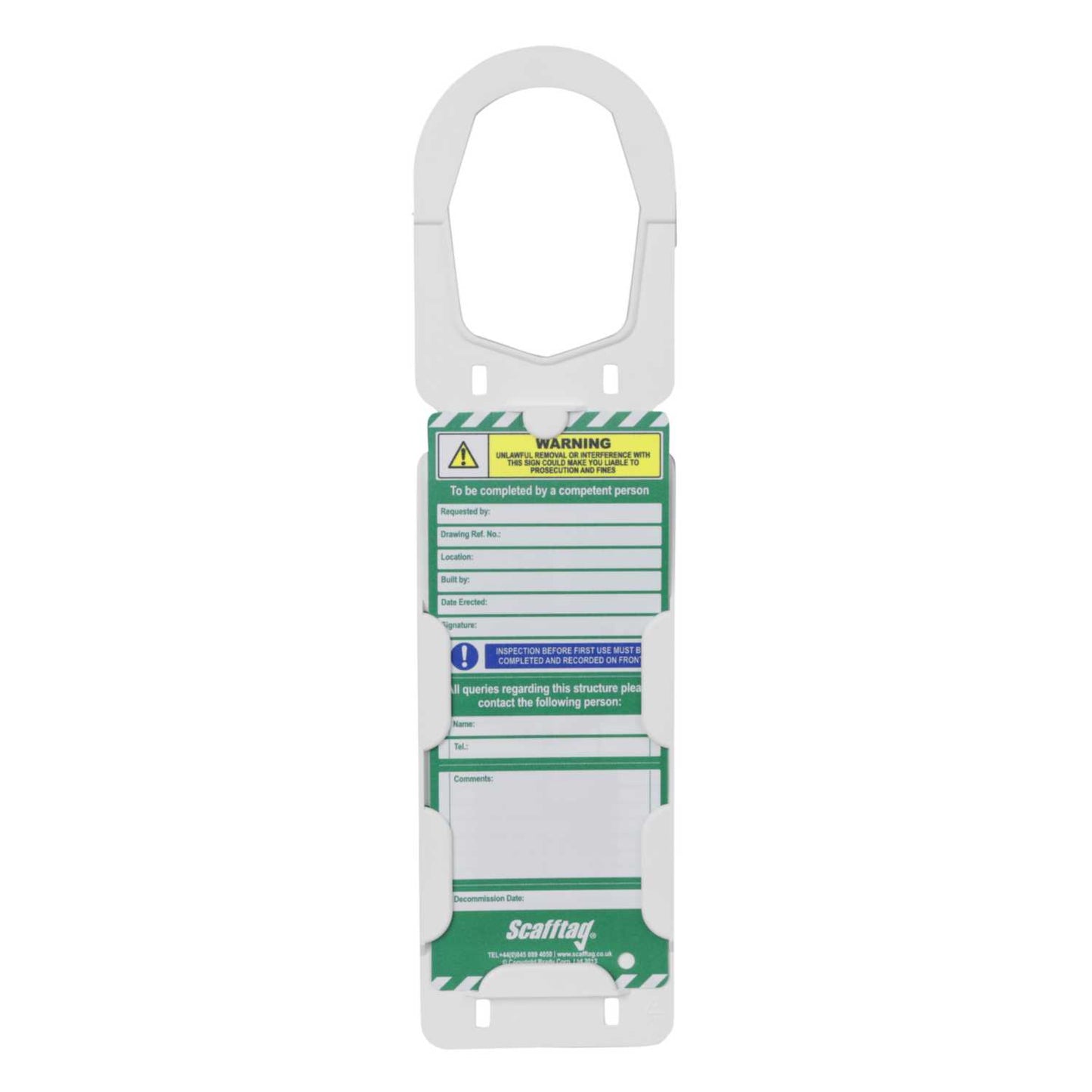 Scafftag Holder Kit