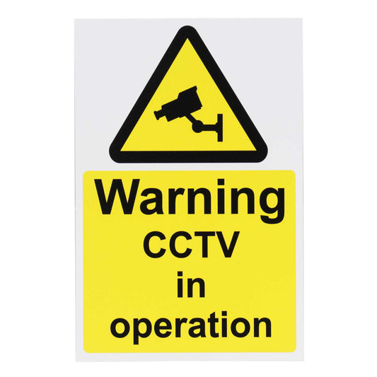 Industrial Signs Warning Cctv In Operation Rigid Sign