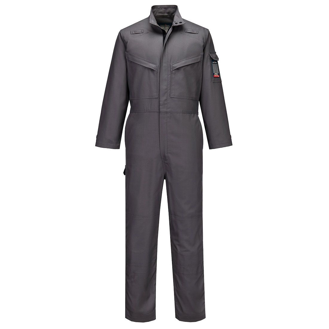 Bizflame Industry FR Coverall, 4XL, R, Grey