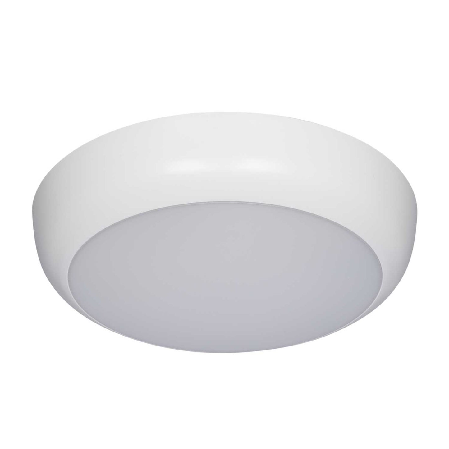 JCC RadiaLED Rapid Pro Slim 8W / 12W Tri-Colour Round Bulkhead White Rim