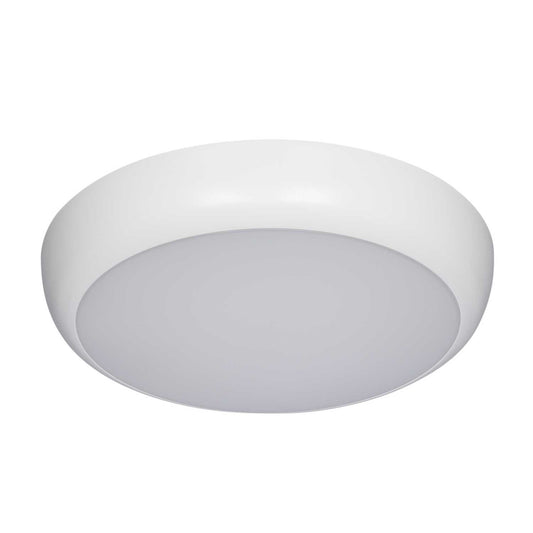 JCC RadiaLED Rapid Pro Slim 12W / 18W Tri-Colour Round Bulkhead White