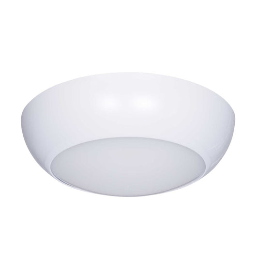 JCC RadiaLED Rapid Pro 8 / 12W Tri-Colour Round Bulkhead White Rim
