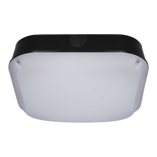 JCC RadiaLED Rapid Pro 12W / 16W / 20W Tri-Colour Square Bulkhead Black