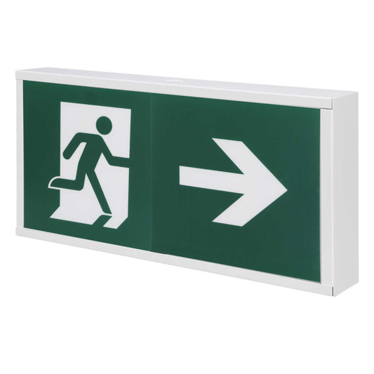 JCC EscapeLUX 1W LED Maintained / Non Maintained Emergency Exit Box with Self Test