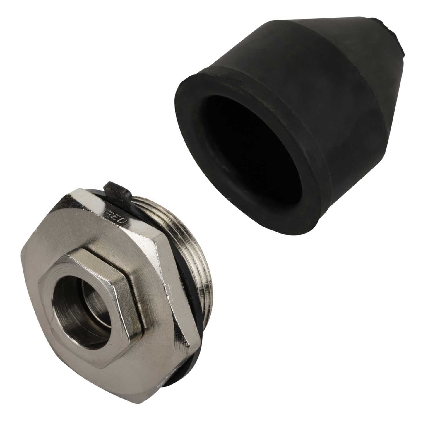 Pratley Aluminium Alloy Size - 0 - 20mm) Atex Reducing Gland with Shroud
