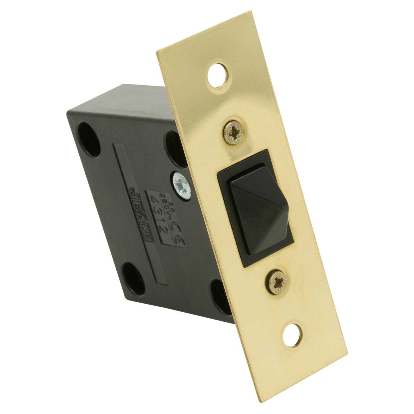 2A Flush Push to Make Door Switch Brass (Sold in 1's)