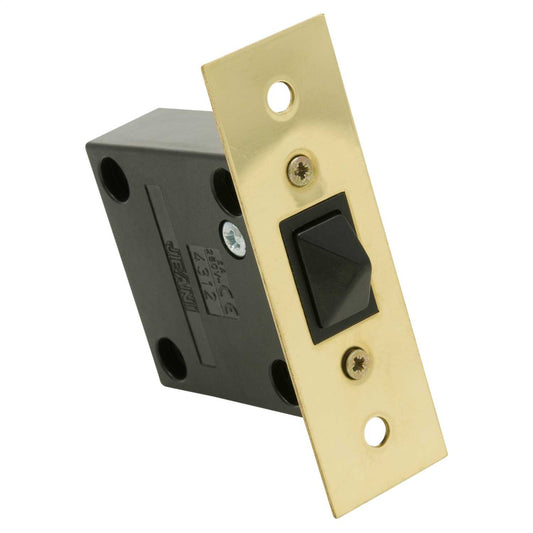 2A Flush Push to Make Door Switch Brass (Sold in 1's)