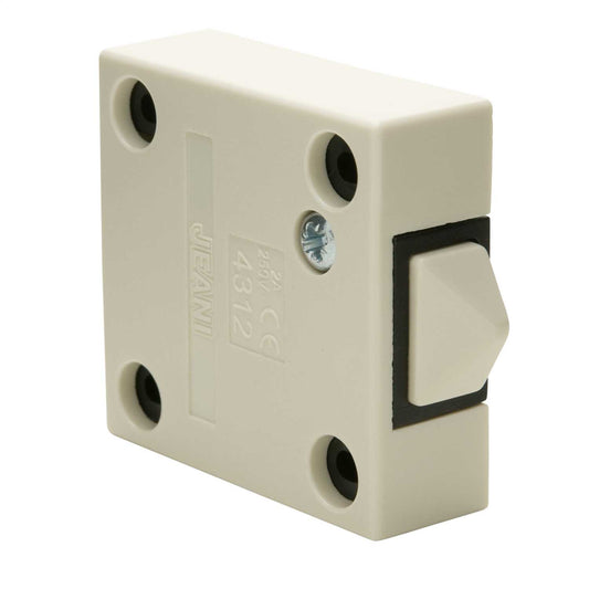 2A Surface Push to Make Door Switch White (Sold in 1's)