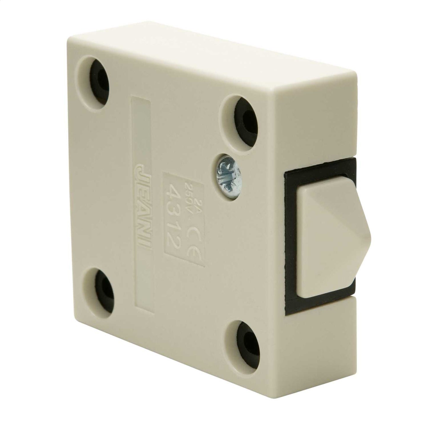 2A Surface Push to Break Door Switch White (Sold in 1's)