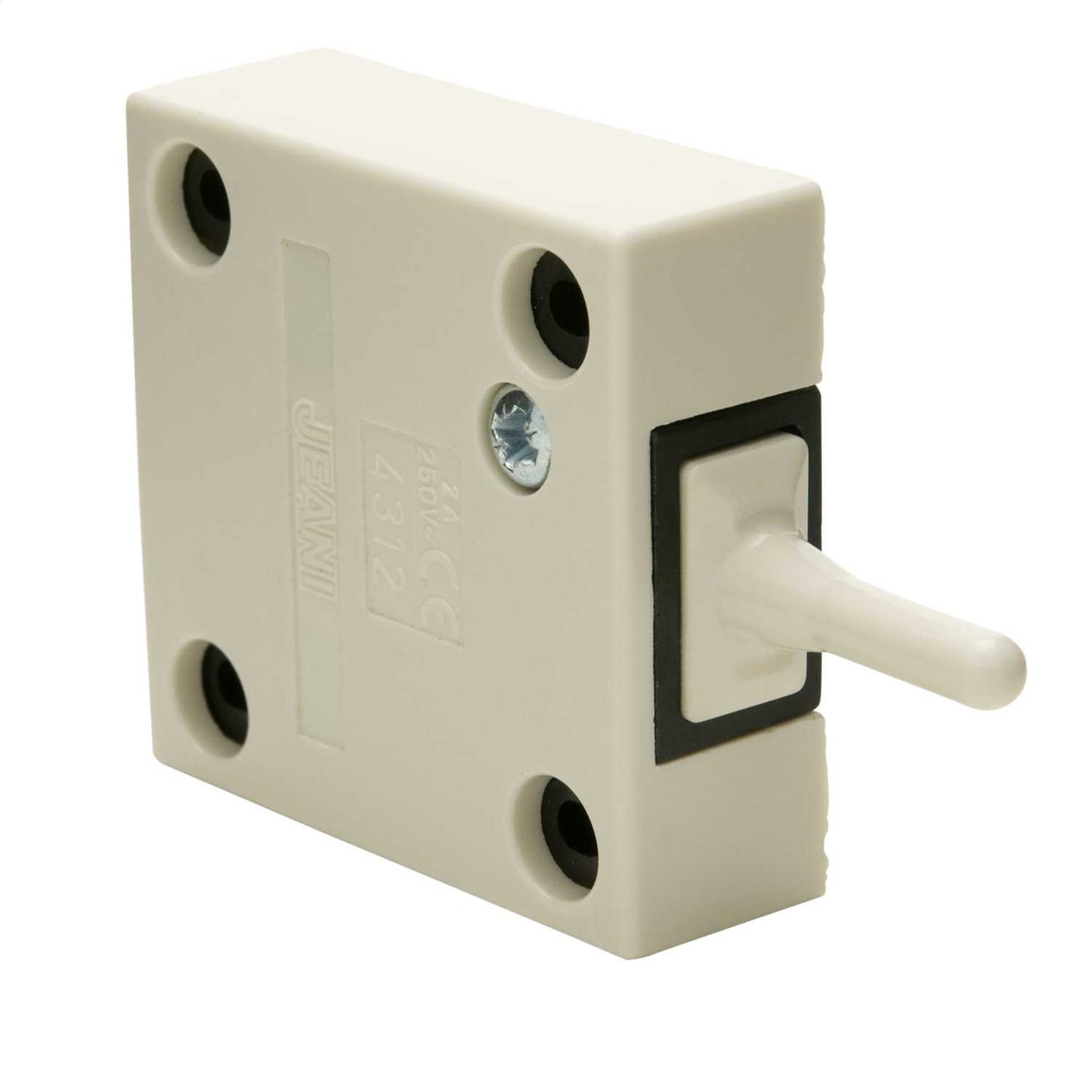 Surface Push to Break Door Switch White (Sold in 1's)