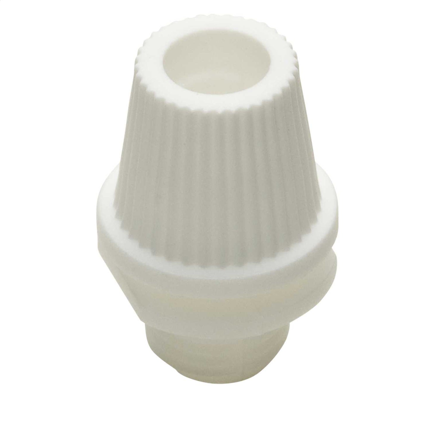 Jeani 10mm Male Thread Cord Grip White (Pack of 100)