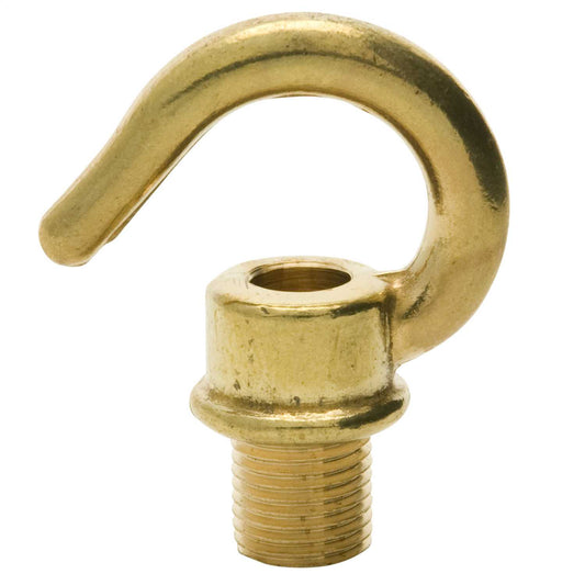 10mm Male Thread Lamp Hook Brass (Sold in 1's)