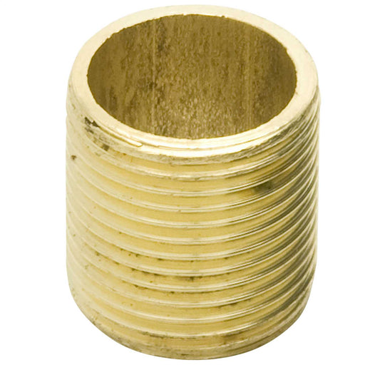 ½" Diameter x ½" Length Threaded Rod Brass (Sold in 1's)