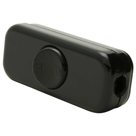 10A Double Pole In Line Switch Black (Sold in 1's)