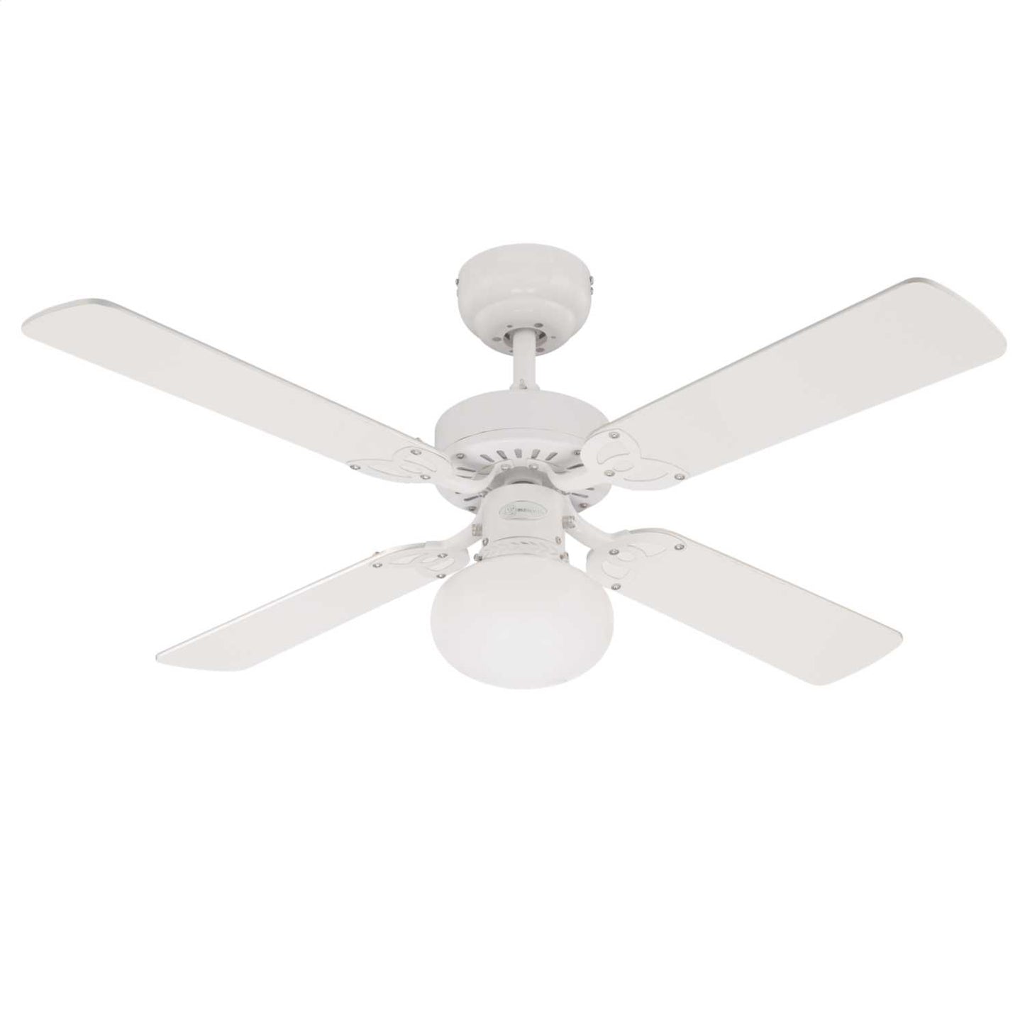 Westinghouse Lighting 105cm 42" 4 Blade Reversible Ceiling Fan White Washed Pine