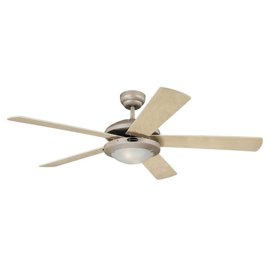 Westinghouse Lighting 132cm 52" 5 Blade Reversible Ceiling Fan Titanium