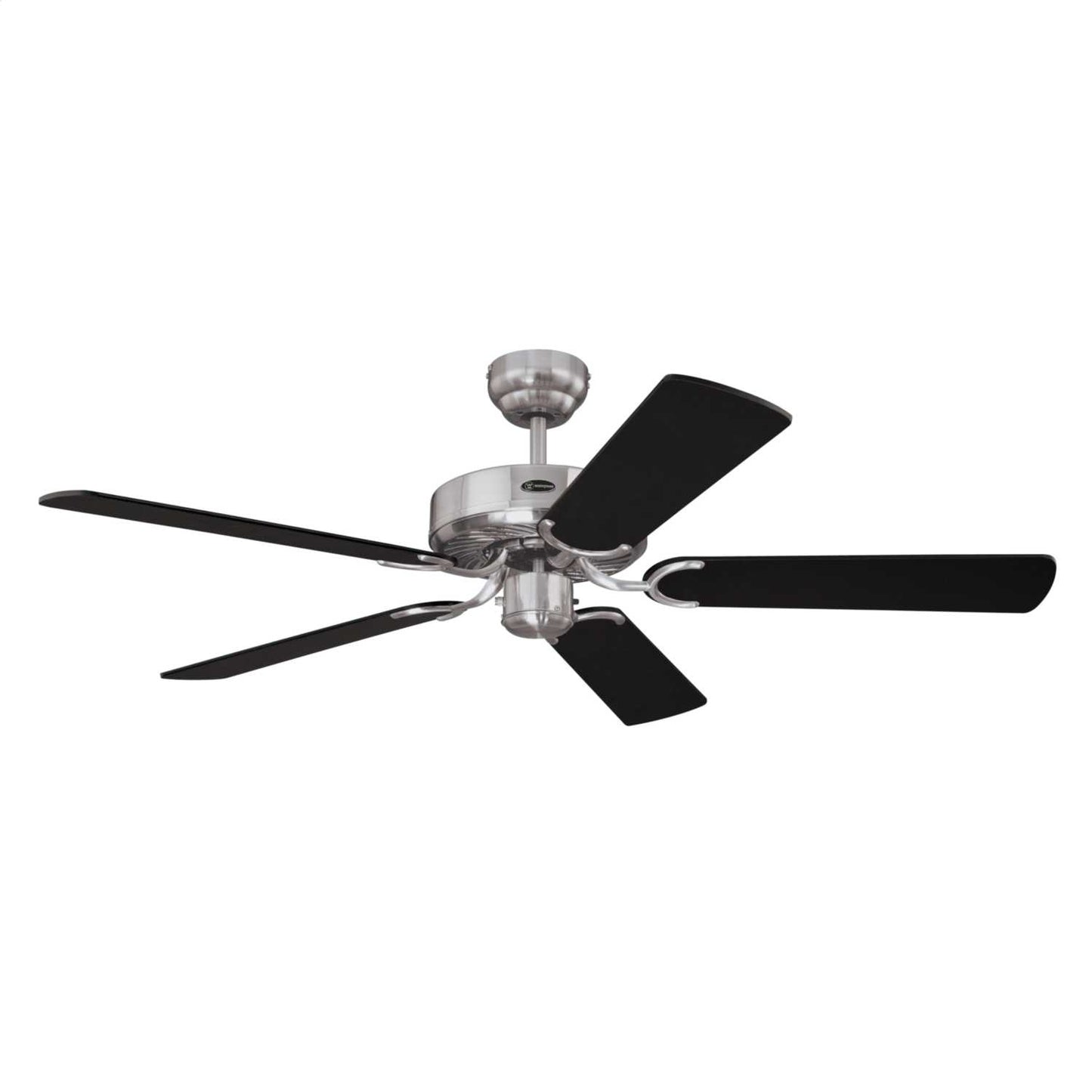 Westinghouse Lighting 132cm 52" 5 Blade Reversible Ceiling Fan Brushed Steel