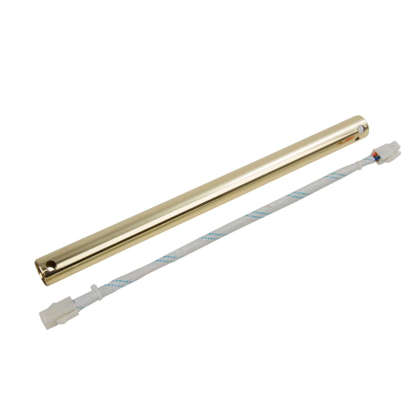Westinghouse Lighting 12" Ceiling Fan Drop Down Rod Polished Brass