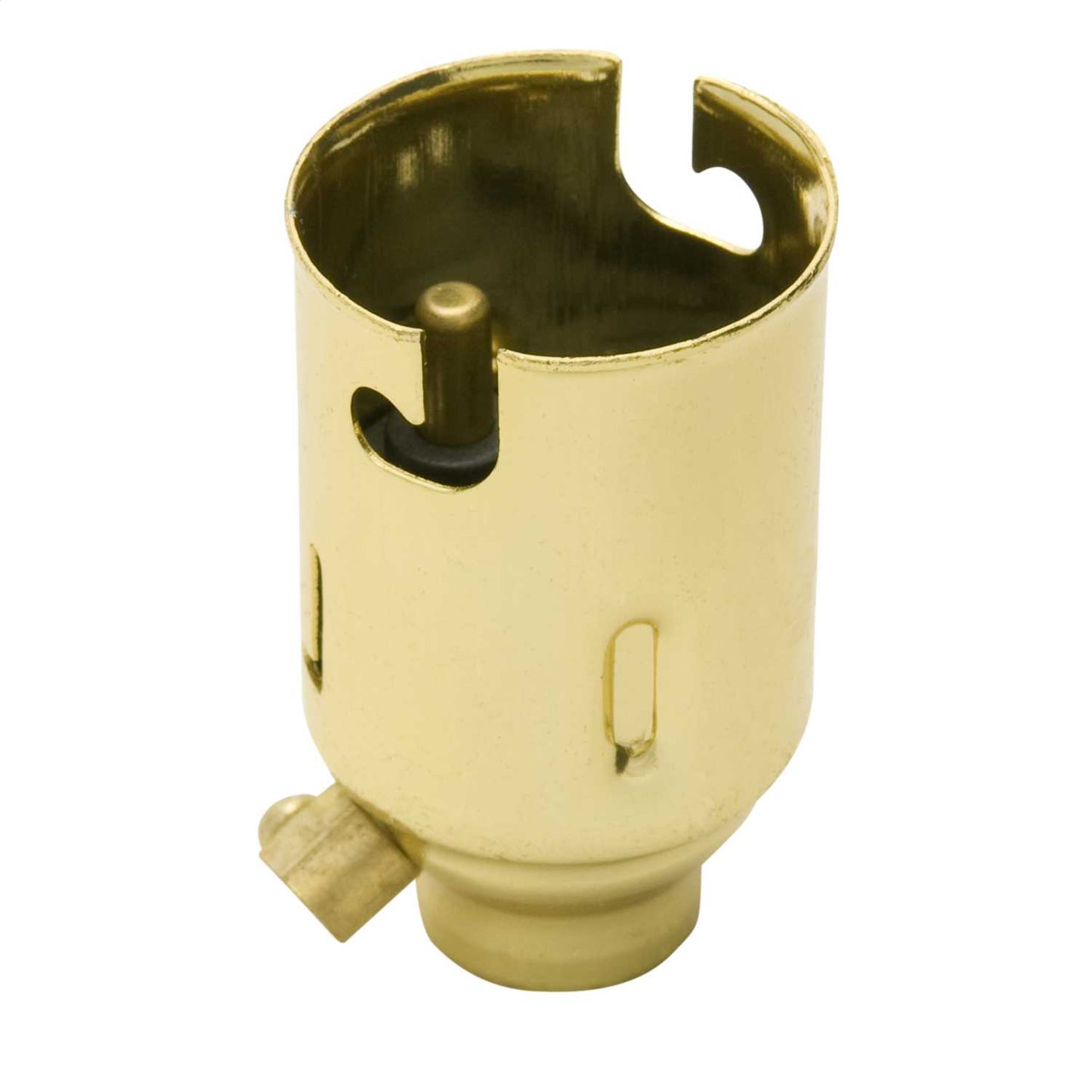Bayonet Cap BC B22 10mm Entry Lampholder Brass (Sold in 1's)