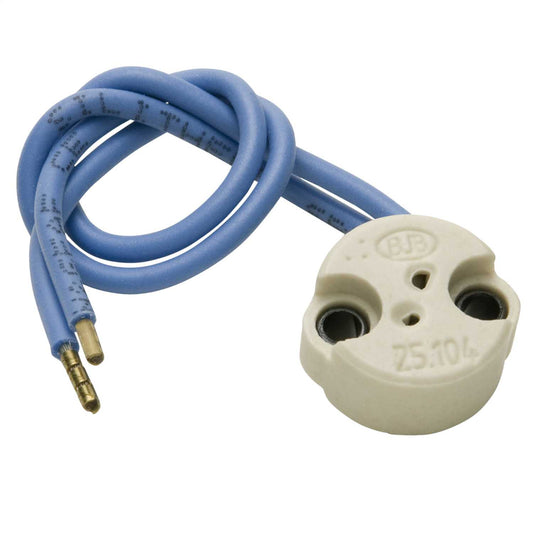 140mm GX4 Low Voltage Lampholder Silicone Ferruled Leads (Sold in 1's)