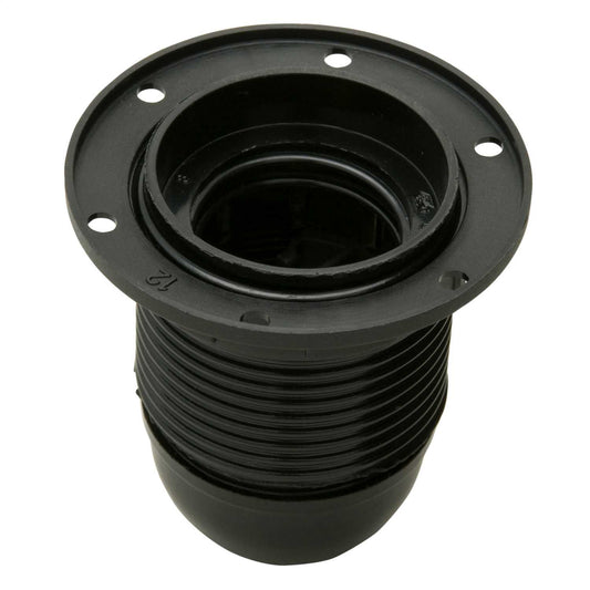 Edison Screw ES E27 10mm Entry Shaded L/Holder Black (Sold in 1's)