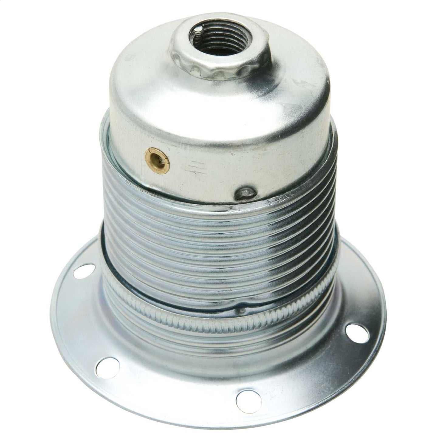 Edison Screw ES E27 10mm Entry Shaded Lampholder Chrome (Sold in 1's)