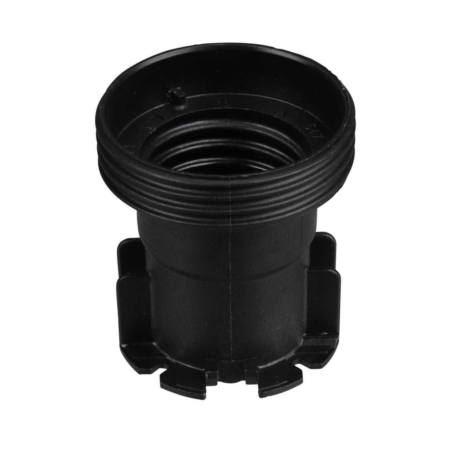 ES/E27 Screw Fix Plastic Lampholder Black (Sold in 1's)
