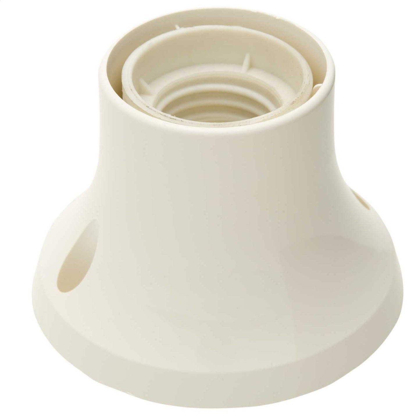 Jeani Edison Screw ES E27 Batten Lampholder White
