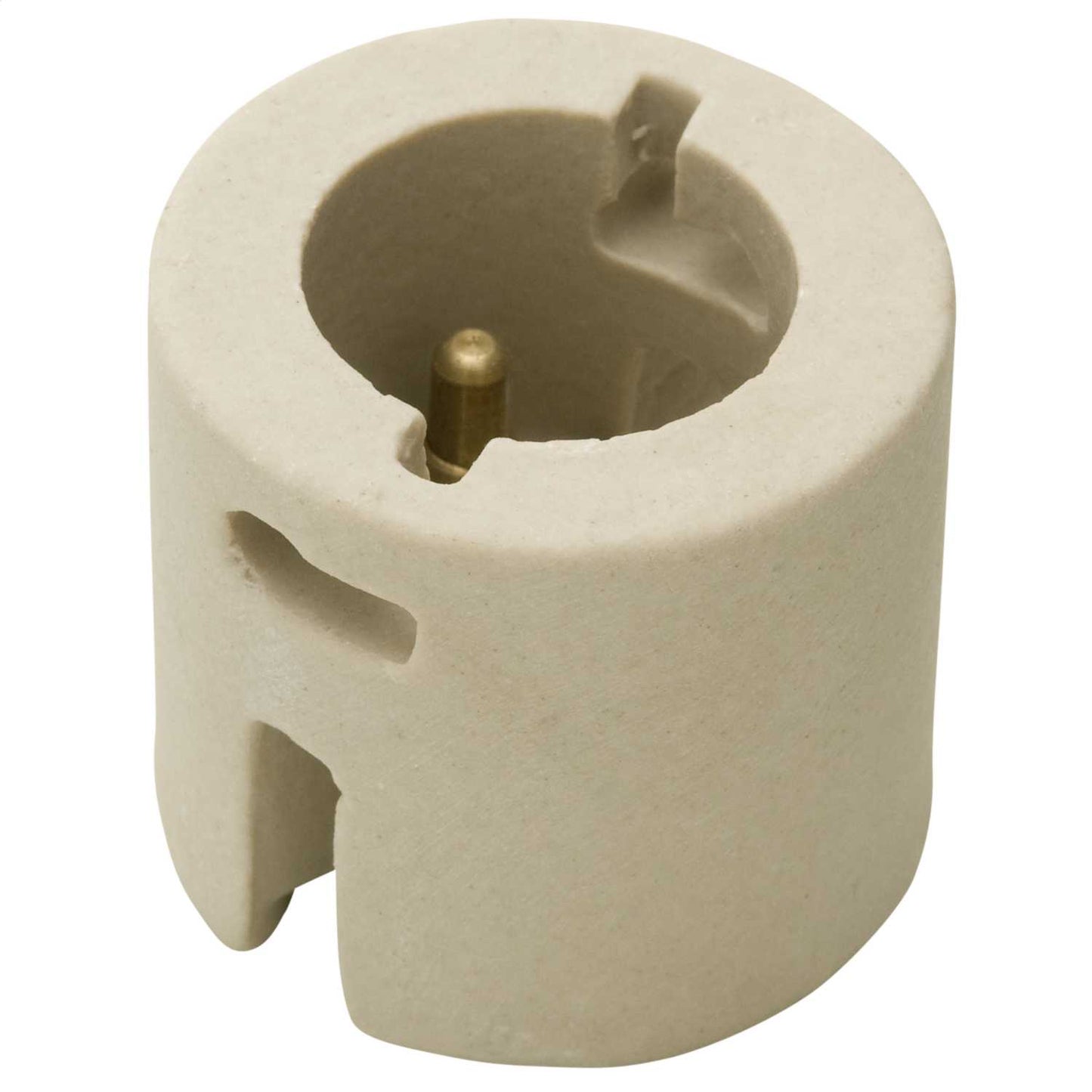 Bayonet Cap BC B22 Screw Terminal Lampholder White (Sold in 1's)
