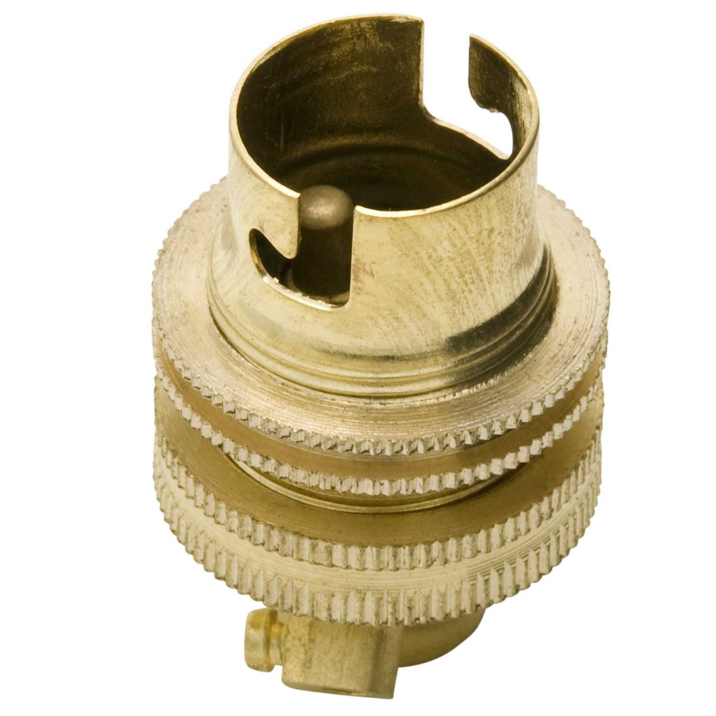 Small Bayonet Cap SBC B15 10mm Entry L/Holder Brass (Sold in 1's)